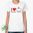 Женская футболка органик