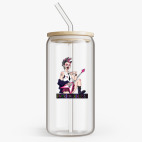 Банка с бамбуковой крышкой