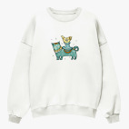 Свитшот оверсайз