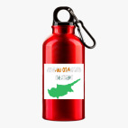 Металлическая бутылка 400 мл UV-DTF