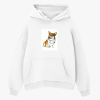 Толстовка худи оверсайз