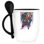 Кружка с ложкой