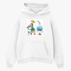 Толстовка худи оверсайз