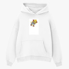 Толстовка худи оверсайз