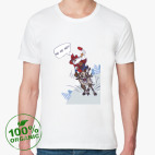 Мужская футболка органик