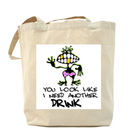 Сумка шоппер I need another drink