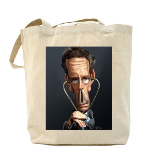 Сумка шоппер с принтом Холщовая сумка