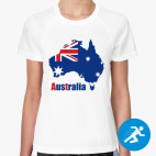 Женская спортивная футболка