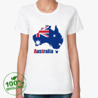 Женская футболка органик