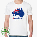 Мужская футболка органик