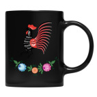 Кружка цветная UV-DTF