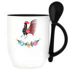 Кружка с ложкой