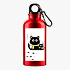 Металлическая бутылка 400 мл UV-DTF