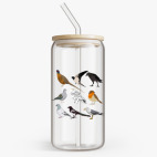 Банка с бамбуковой крышкой