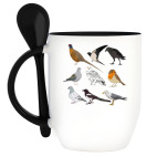 Кружка с ложкой