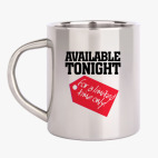 Кружка металлическая