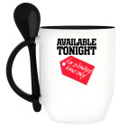 Кружка с ложкой