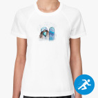 Женская спортивная футболка