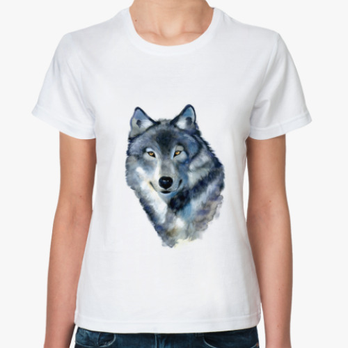 Классическая футболка Волк