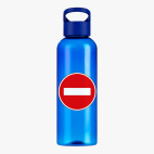 Прозрачная спортивная бутылка