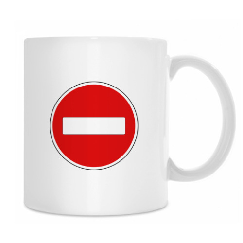 Кружка с принтом «Кирпич»