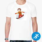 Мужская спортивная футболка