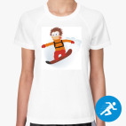 Женская спортивная футболка