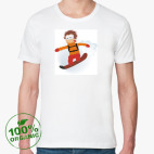 Мужская футболка органик