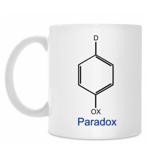 Кружка с принтом Paradox
