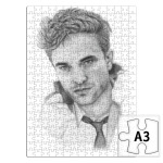 Портрет Роберта Паттинсона