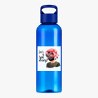 Прозрачная спортивная бутылка