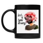 Кружка цветная UV-DTF