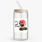 Банка с бамбуковой крышкой