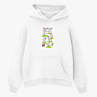 Толстовка худи оверсайз