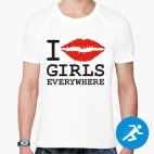 Мужская спортивная футболка