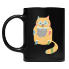 Кружка цветная UV-DTF