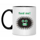 Кружка двухцветная