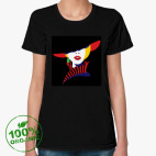 Женская футболка органик