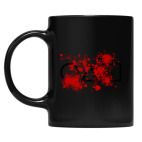 Кружка цветная UV-DTF