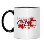 Кружка двухцветная