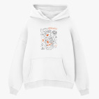 Толстовка худи оверсайз