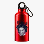 Металлическая бутылка 400 мл UV-DTF