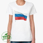 Женская футболка органик
