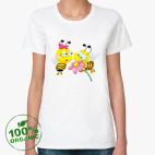 Женская футболка органик