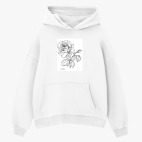 Толстовка худи оверсайз