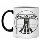 Кружка двухцветная