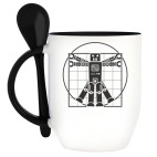 Кружка с ложкой