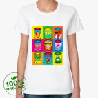 Женская футболка органик