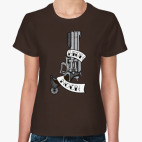 Классическая женская футболка Overwatch McCree цитата