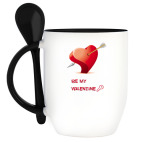 Кружка с ложкой